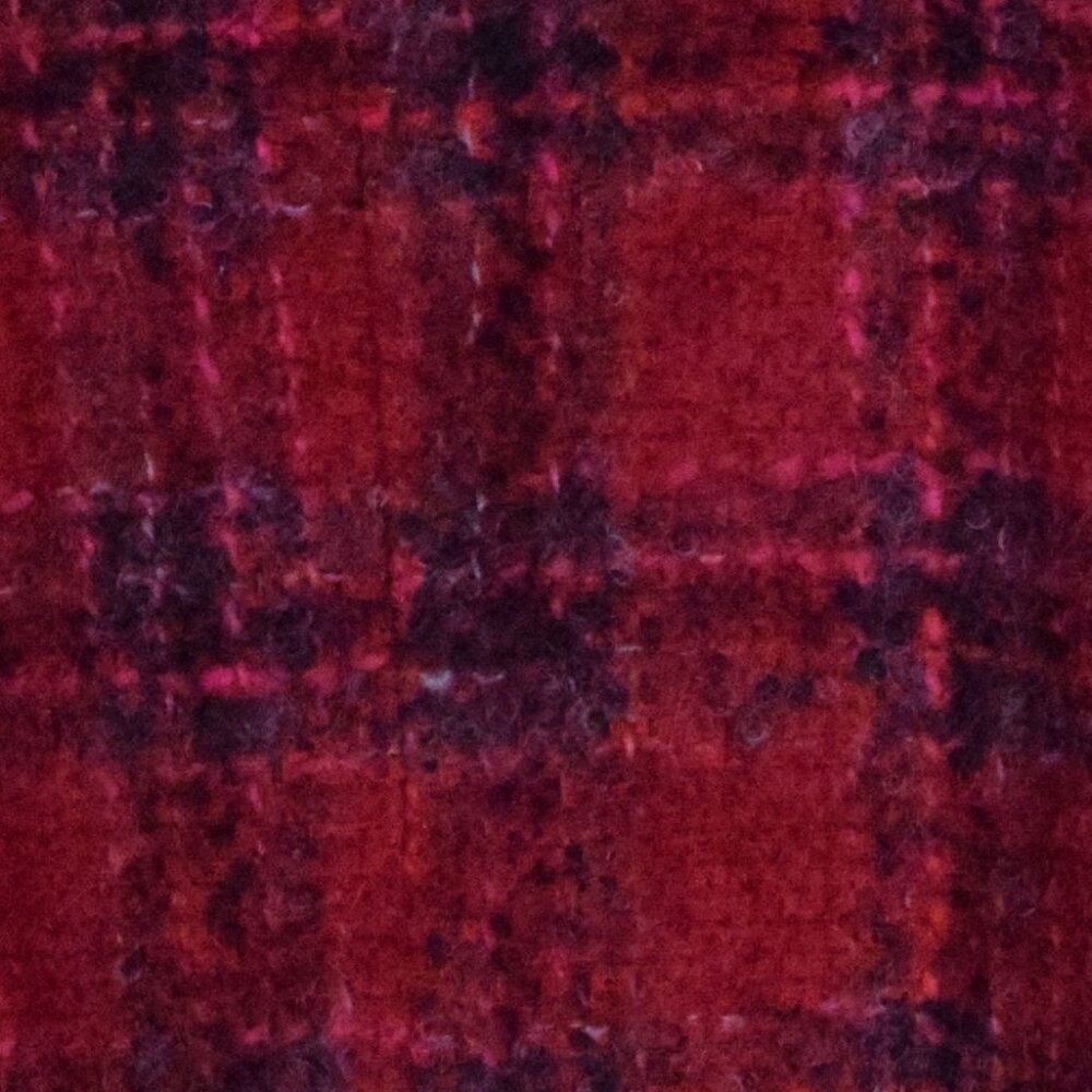 ORVIS Women's Vintage 70's Wool Red Plaid Lined Made in USA Blazer Jacket - M - Picture 6 of 7